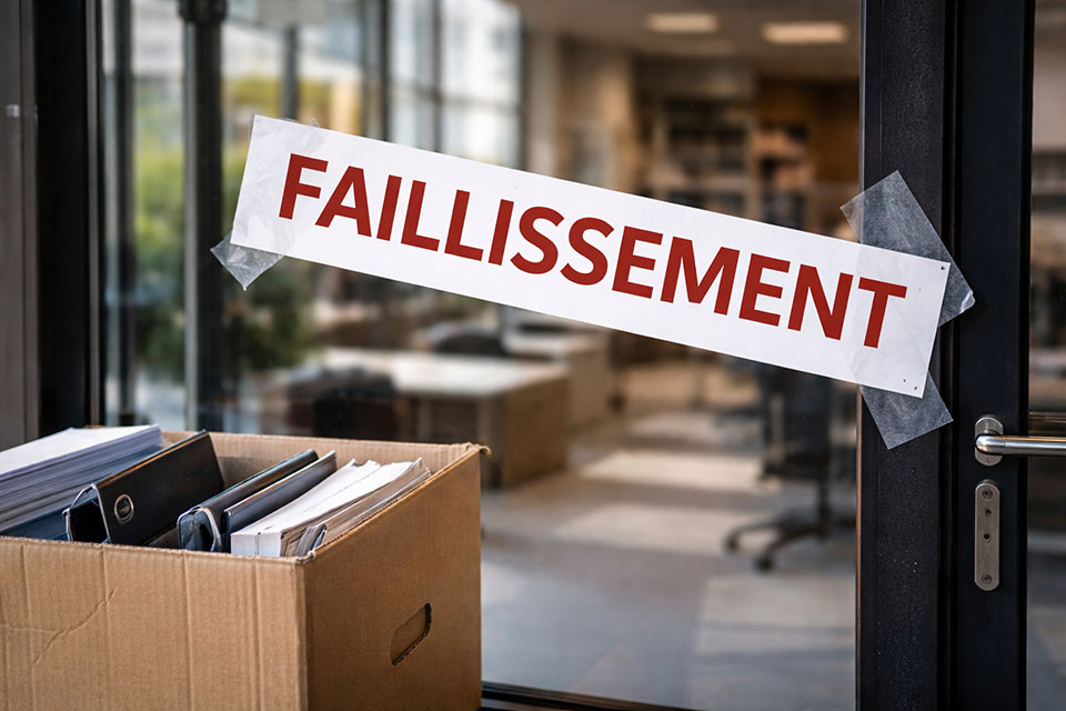 Minder faillissementen dan een jaar geleden, maar stijging ten opzichte van januari