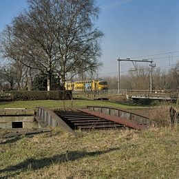 Amsterdam, spoorlijn traject Haarlem–Amsterdam