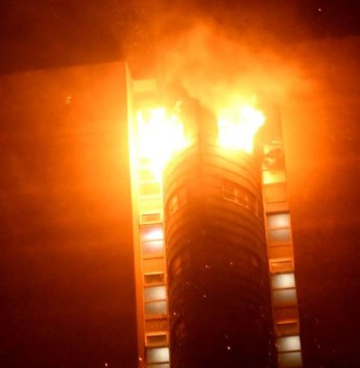 Brandstichting - Maarten Harpertsz. Trompweg - Dordrecht
