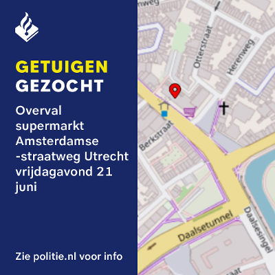 Overval supermarkt - Amsterdamsestraatweg - Utrecht