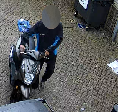 Diefstal scooter - Amer - Helmond