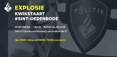 Explosie - Kwikstaart - Sint-Oedenrode