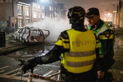 Meerdere autobranden - Liendert - Amersfoort