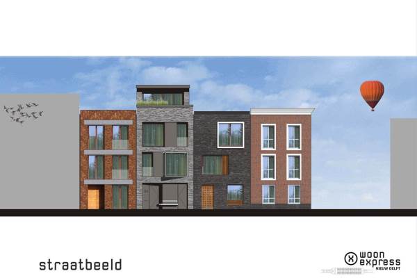 Bouwgrond Woonexpress, Bouwnummer 4(Bouwnr. 4) Delft