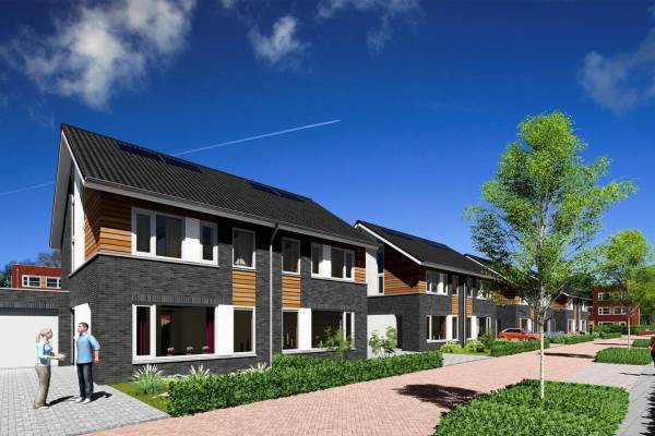 Woning Kotmanpark 2-onder-1-kapwoning (Bouwnr. 27) Enschede