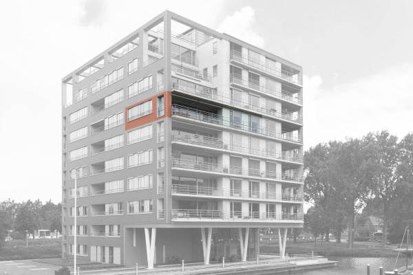 Woning Neptunuskade 53 Leiden