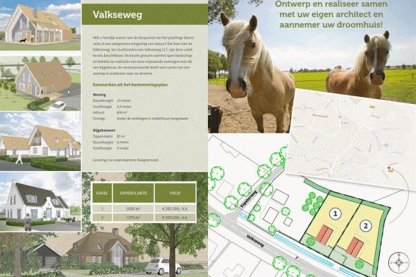 Bouwgrond Valkseweg kavel 1 Barneveld