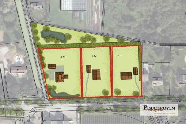 Bouwgrond sestraat 42en a, b Ressen