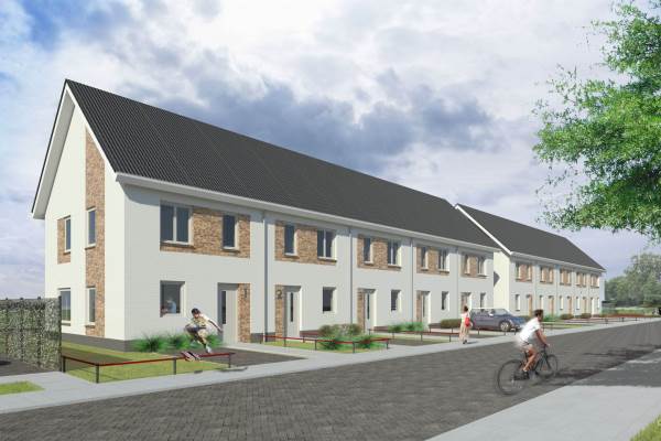 Woning Poelkruidstraat - 10 eengezinswoningen Lelystad