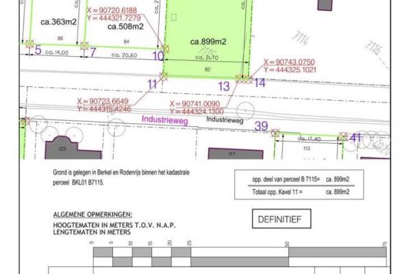 Bouwgrond Veilingweg Berkel en Rodenrijs