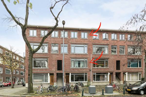 Woning Nobelstraat 37B Rotterdam