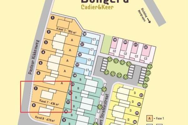 Bouwgrond De Bongerd (Bouwkavel 7) Cadier en Keer