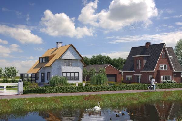 Bouwgrond Zuideinde 18. Zevenhuizen Zh