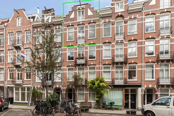 Woning Kanaalstraat 22III+IV Amsterdam