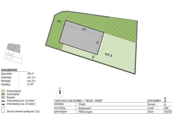 Bouwgrond Herenweg hoek &# 3 Oudorp
