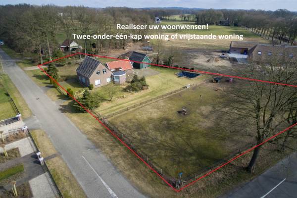 Bouwgrond Nieuwstraat 25 Lemelerveld