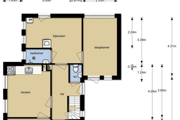 Woning Rijksweg 51 Garrelsweer