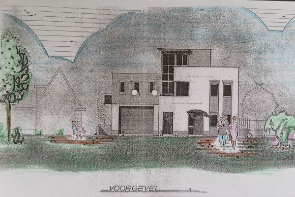 Bouwgrond Hoge Rijndijk 38 Nieuwerbrug aan den Rijn