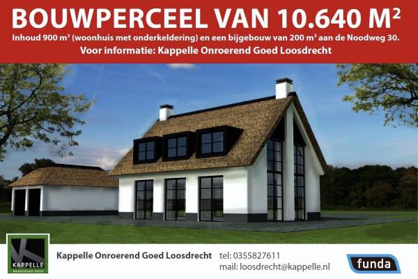 Bouwgrond Noodweg 30 Hilversum