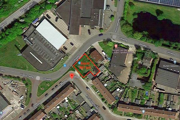 Bouwgrond Uhlweg 42 Heerenveen
