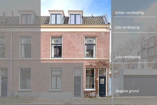 Woning Vlietstraat 1Bis Utrecht