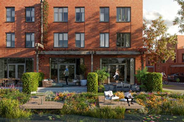 Woning Sluiseiland fase 1, type Roer, nr 10 Arnhem