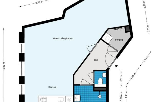 Woning Bijlmerplein 885 -B 3 Amsterdam