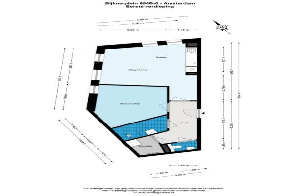 Woning Bijlmerplein 886-b 6 AMSTERDAM