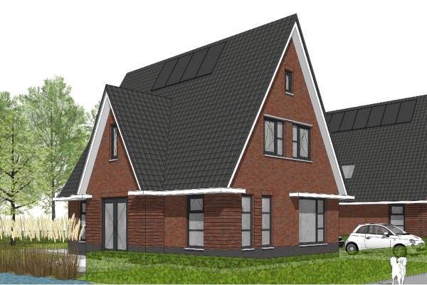 Woning De Br"ge bouwnummer 2 Drachtstercompagnie