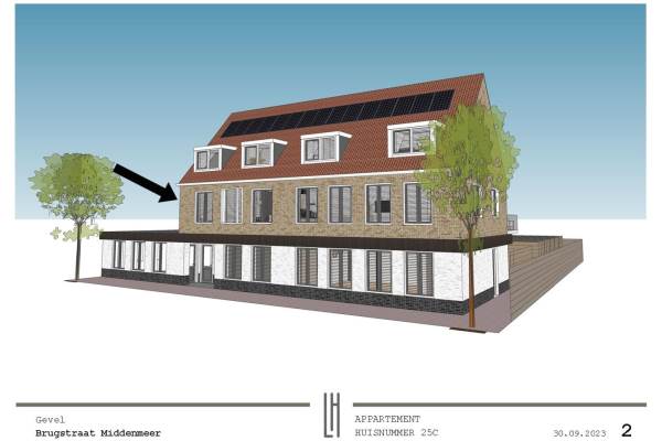 Woning Brugstraat 25C Middenmeer