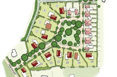 Bouwgrond Hoefstraat bouwkavel 3 Rijsbergen