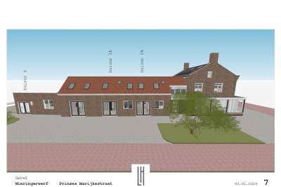 Woning Prinses Marijkestraat 2b Wieringerwerf
