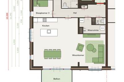 Woning appartement 15 Gytsjerk