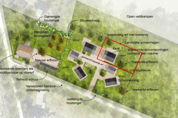 Bouwgrond Reindersdijk Kavel 3 Dalen