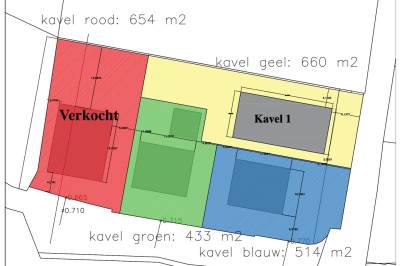 Bouwgrond Dorpsstraat/Burgwal - Kavel 1 Bunschoten-Spakenburg