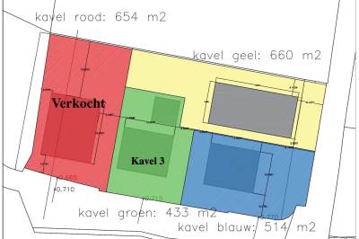 Bouwgrond Dorpsstraat/Burgwal - Kavel 3 Bunschoten-Spakenburg