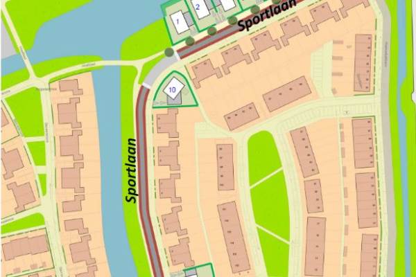 Bouwgrond Sportlaan - kavel 4 Bergen op Zoom