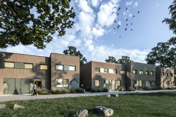 Bouwgrond De Kazerne - rijwoning kavel 14 Helmond