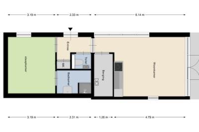 Woning Burghtstraat 23A Maastricht