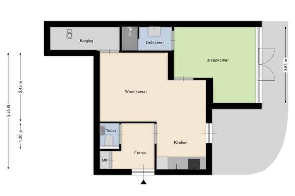Woning Burghtstraat 21B Maastricht