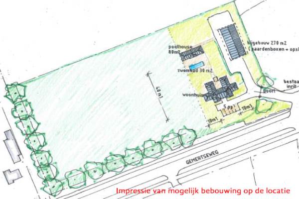 Bouwgrond Gemertseweg 19 Oploo