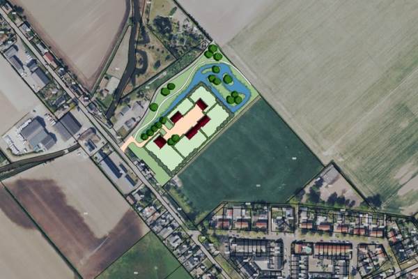 Bouwgrond Schenkeldijk 70b Kavel 4 's-Gravendeel