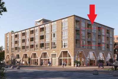 Woning Marktgebouw bnr. 24 Nieuw-Vennep