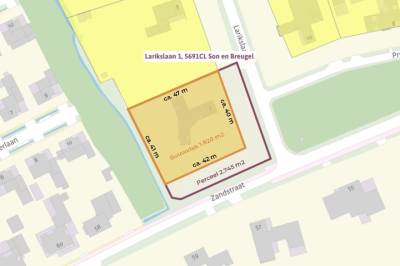 Bouwgrond Larikslaan 1 Son en Breugel