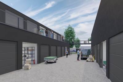 Garage van Vlissingenstraat 61 Assen