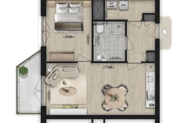 Woning Nieuw Oden Bouwnummer 1. 10 Hoogvliet Rotterdam