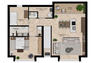 Woning St. Jansstraat 18B Meterik