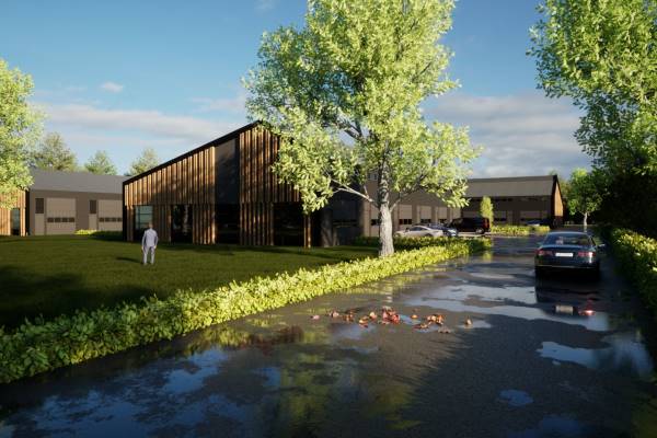 Bedrijfsruimte Gunningweg bouwkavel 1 en 2 Nunspeet