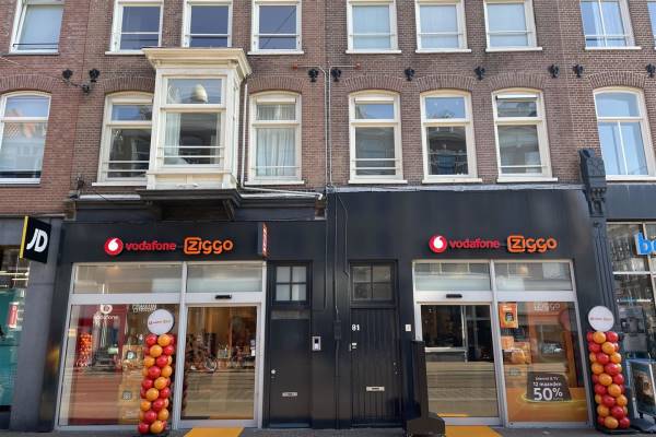Winkelruimte Ferdinand Bolstraat 79- 81 Amsterdam