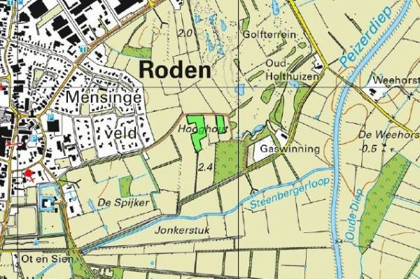 Agrarische grond Heidelaan Roden